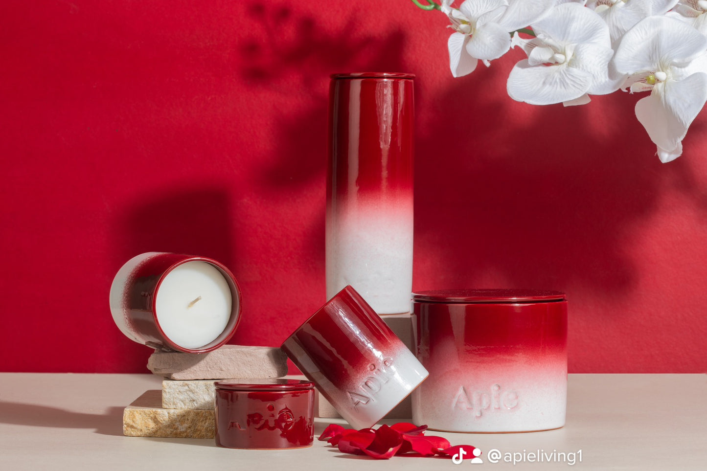 Mbikhra- Encensoir Artisanal Apie Living - Collection Cardamome Pourpre